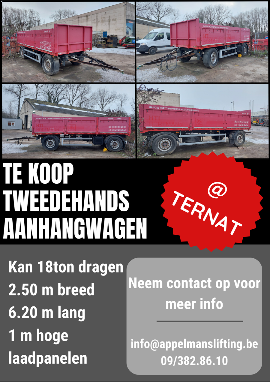 Tweedehands aanhangwagen te koop